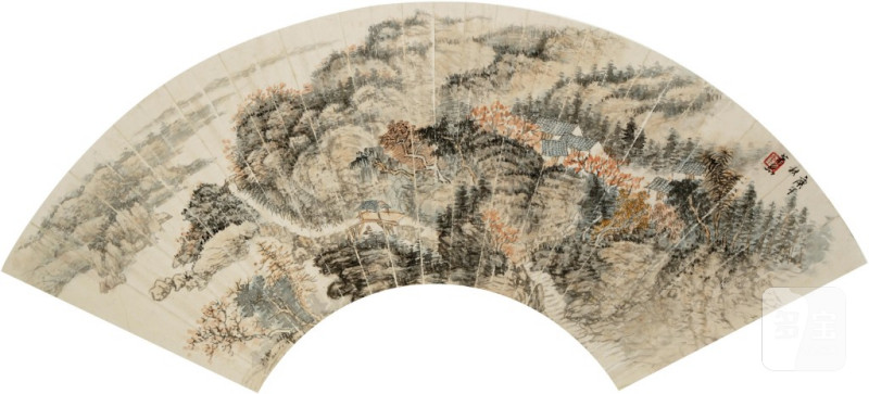    蕭愻 山水